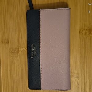 NWT 🌸 KATE SPADE 🌸 CAMERON WALLET "Large Slim Billfold" 🎀 Staffiano Leather
